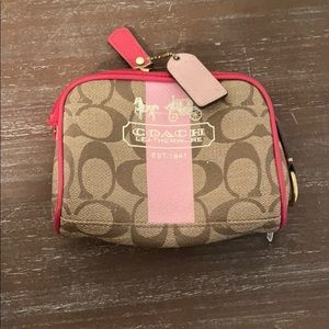 Coach coin purse or small makeup bag
